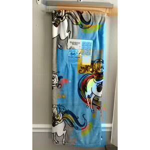 Rainbow Brite Throw
